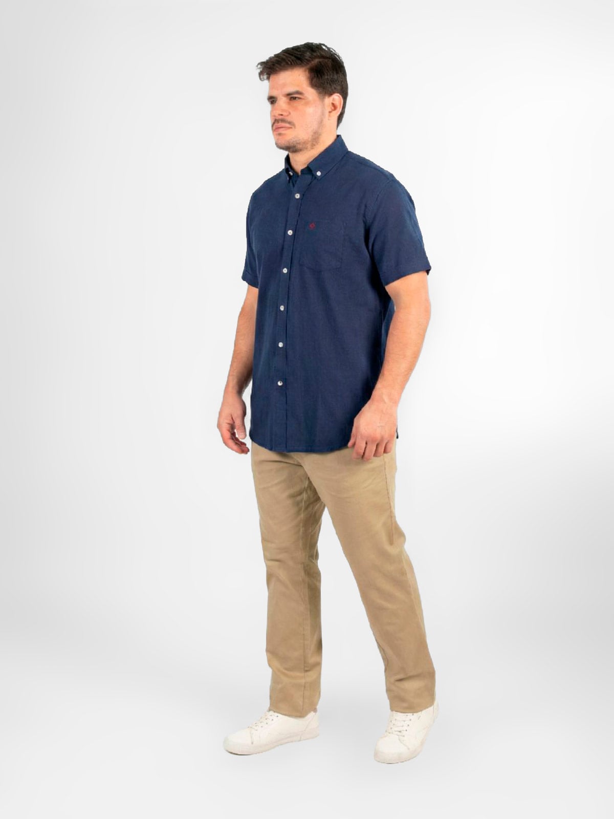 CAMISA MANGA CORTA ALGODÓN HOMBRE OSCAR DE LA RENTA - 3