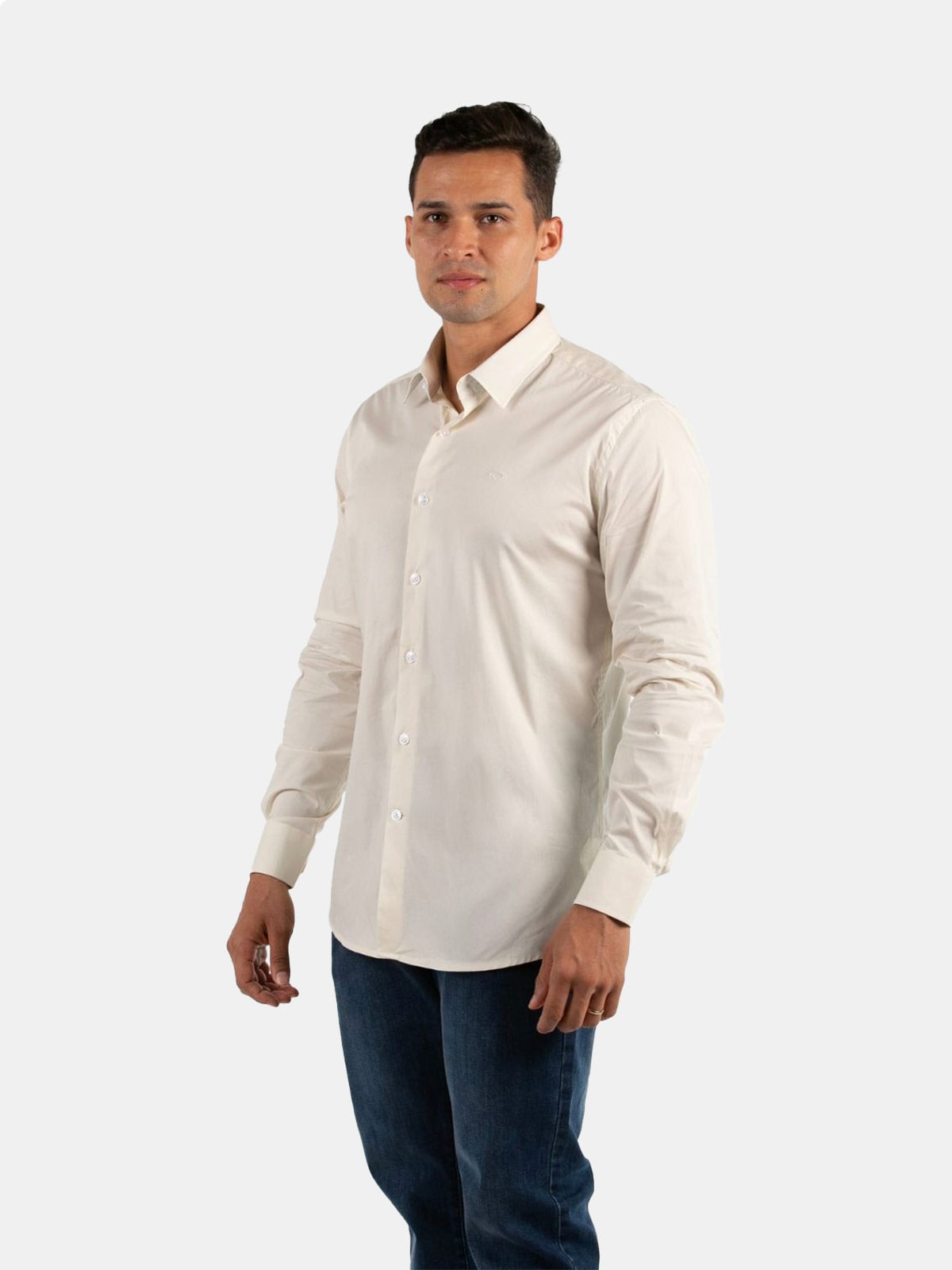 CAMISA MANGA LARGA ALGODÓN HOMBRE OSCAR DE LA RENTA - 1