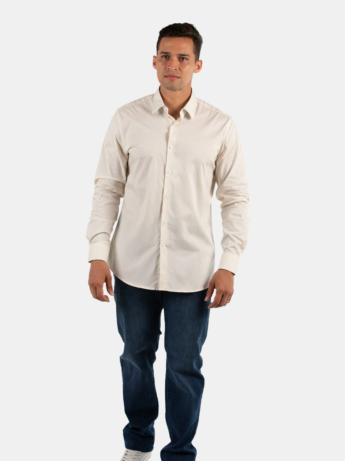 CAMISA MANGA LARGA ALGODÓN HOMBRE OSCAR DE LA RENTA - 3