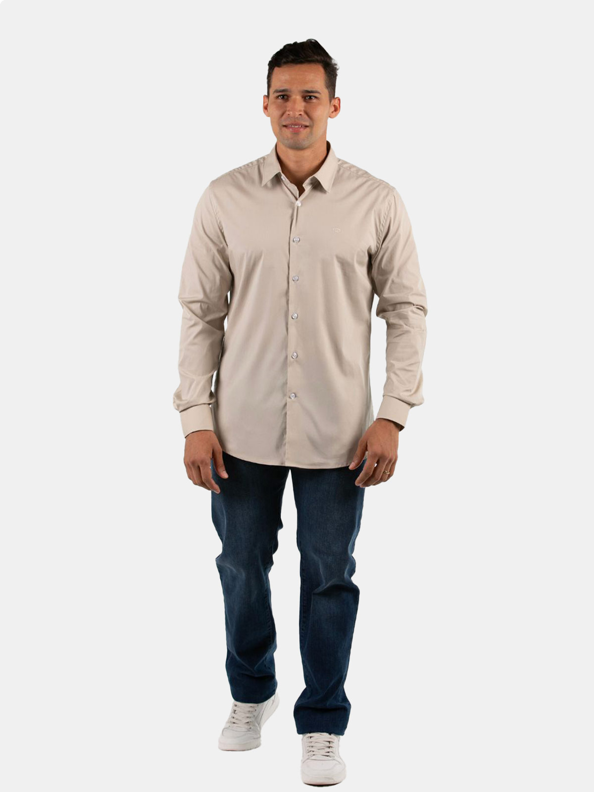 CAMISA MANGA LARGA ALGODÓN HOMBRE OSCAR DE LA RENTA - 3
