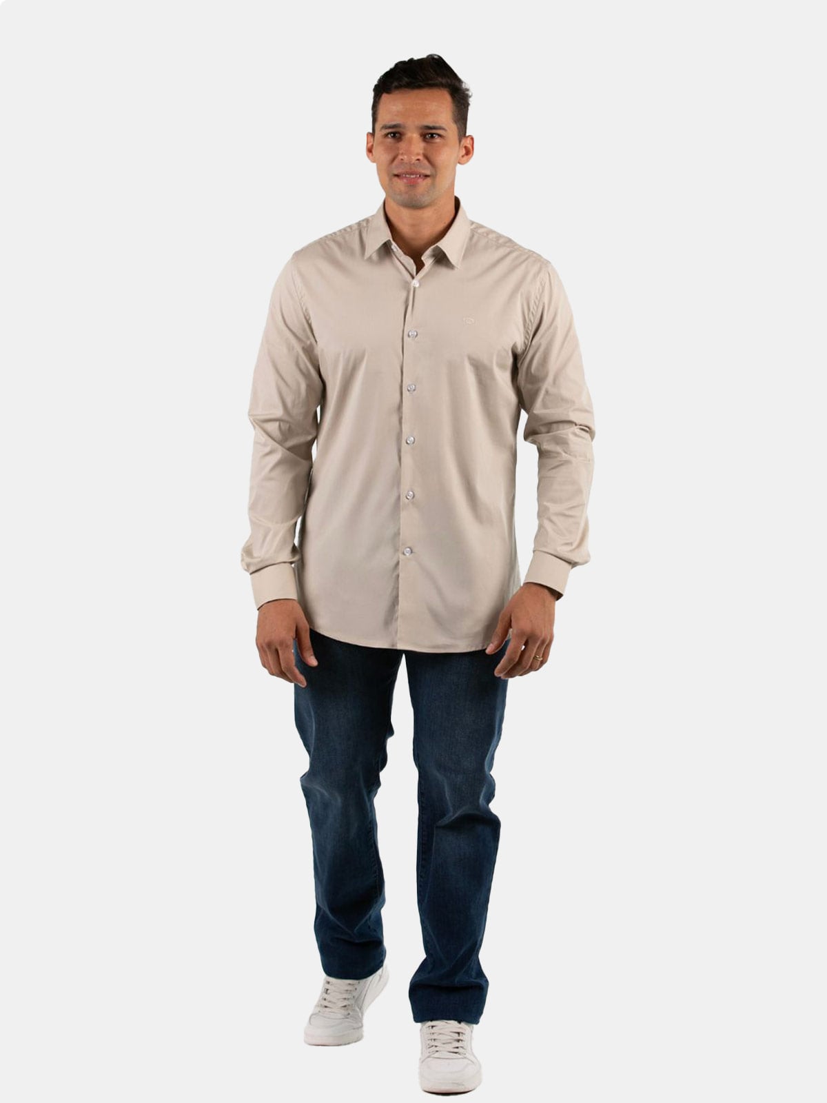 CAMISA MANGA LARGA ALGODÓN HOMBRE OSCAR DE LA RENTA - 3