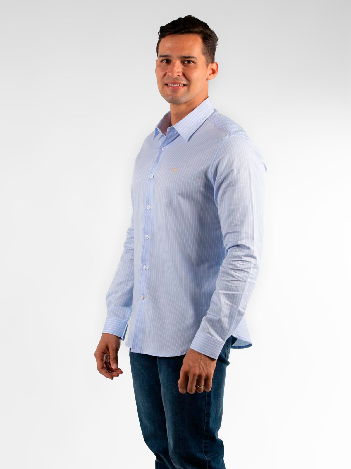 CAMISA MANGA LARGA ALGODÓN HOMBRE OSCAR DE LA RENTA - 3