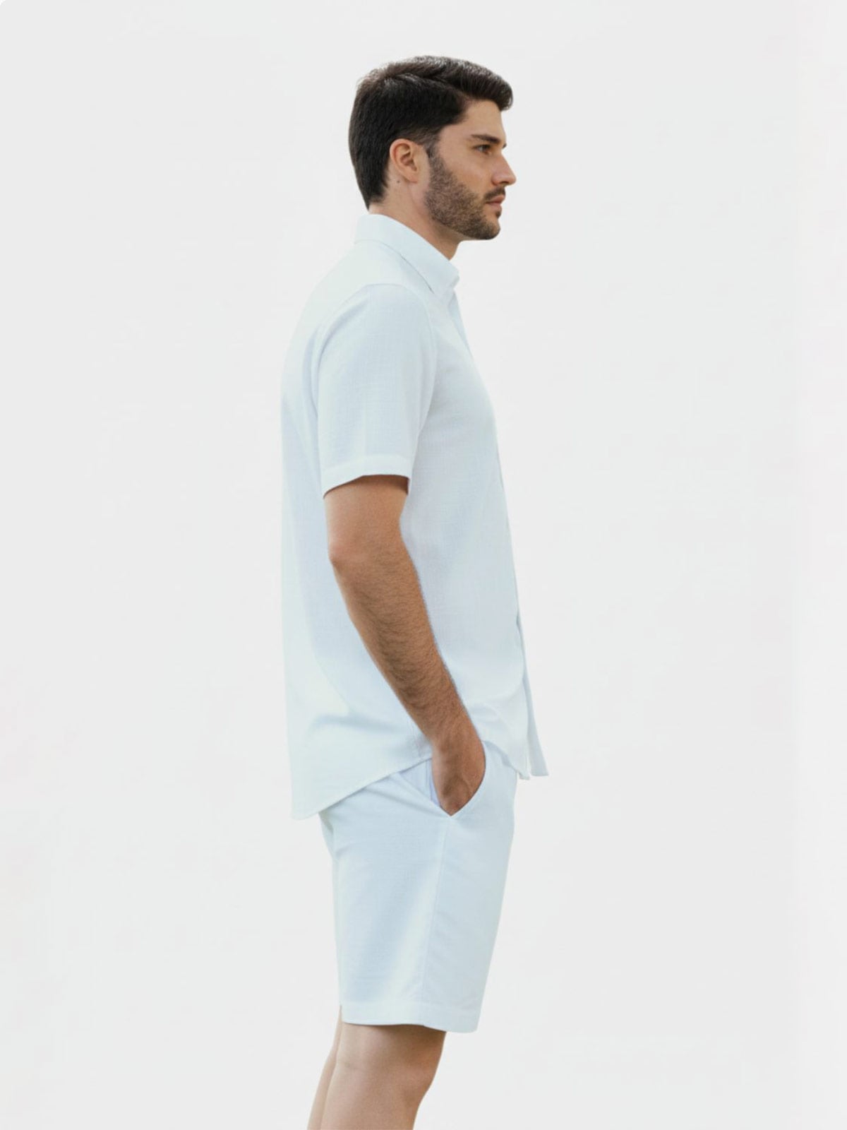 CAMISA MANGA CORTA ALGODÓN HOMBRE OSCAR DE LA RENTA - 2