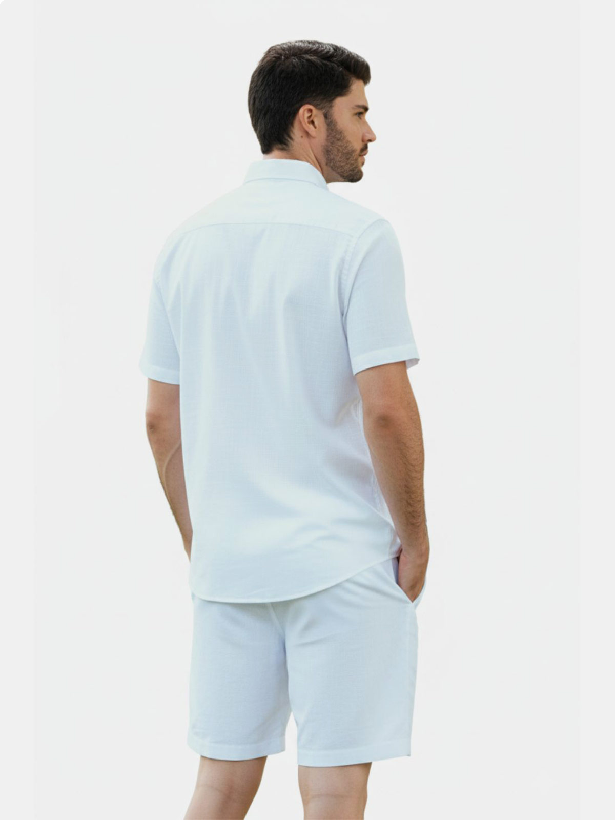 CAMISA MANGA CORTA ALGODÓN HOMBRE OSCAR DE LA RENTA - 3