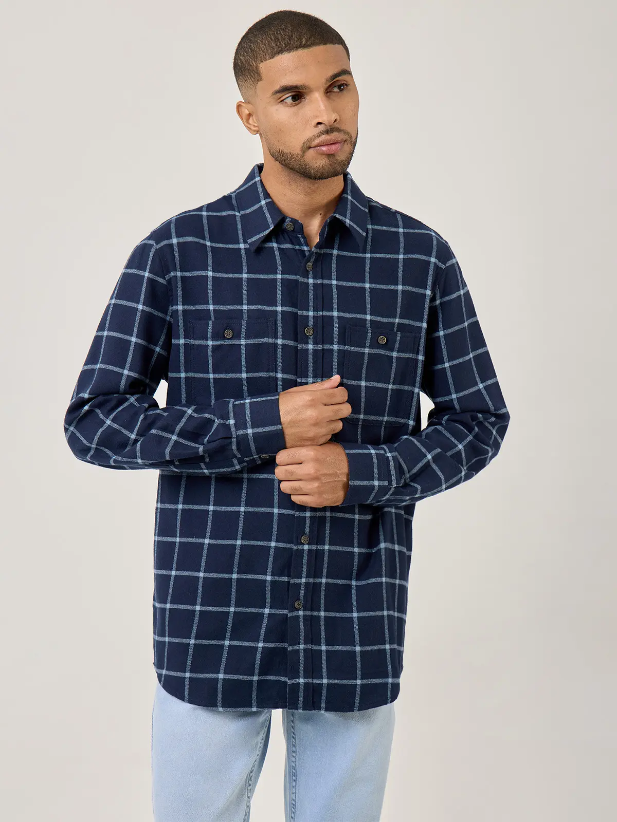 CAMISA MANGA LARGA HOMBRE KENNETH STEVENS - 1
