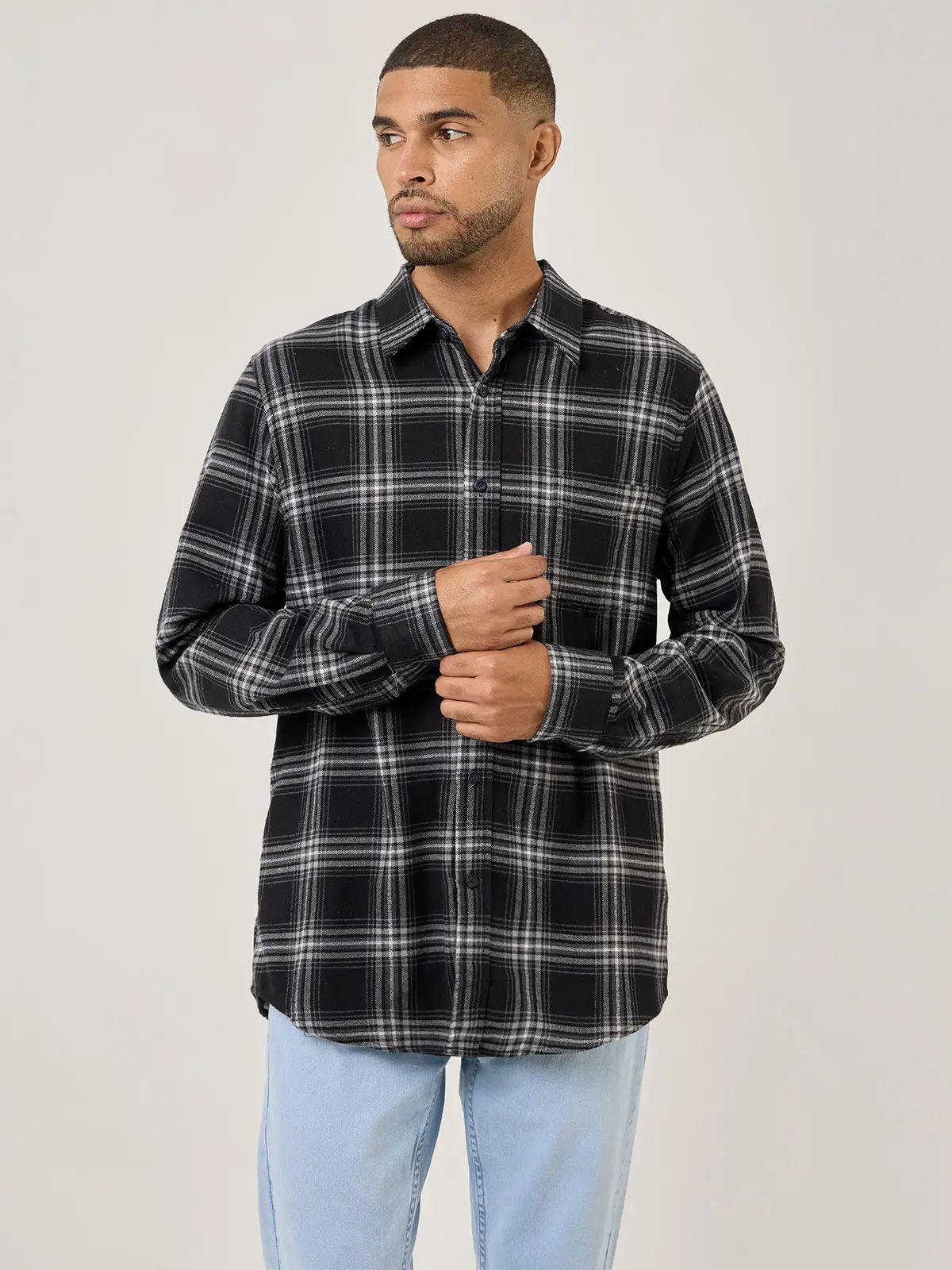CAMISA MANGA LARGA HOMBRE KENNETH STEVENS - 1