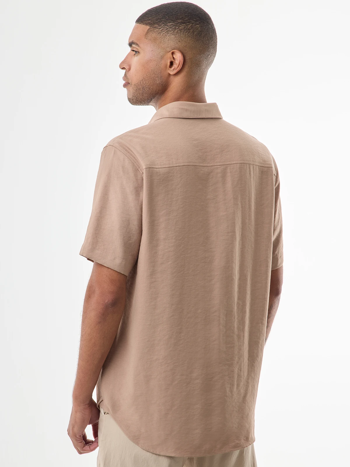 CAMISA MANGA CORTA HOMBRE CACHAREL BOLSILLO - 2