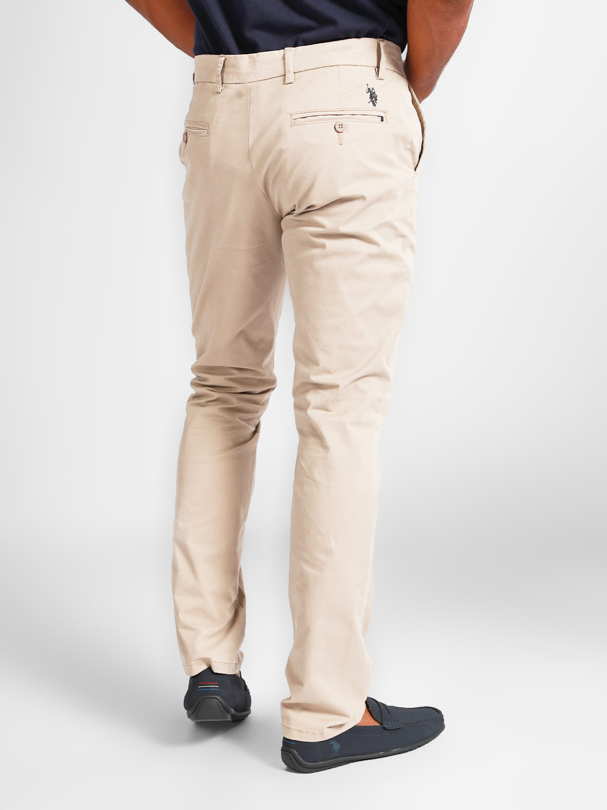 PANTALÓN REGULAR FIT ALGODÓN HOMBRE US POLO - 3