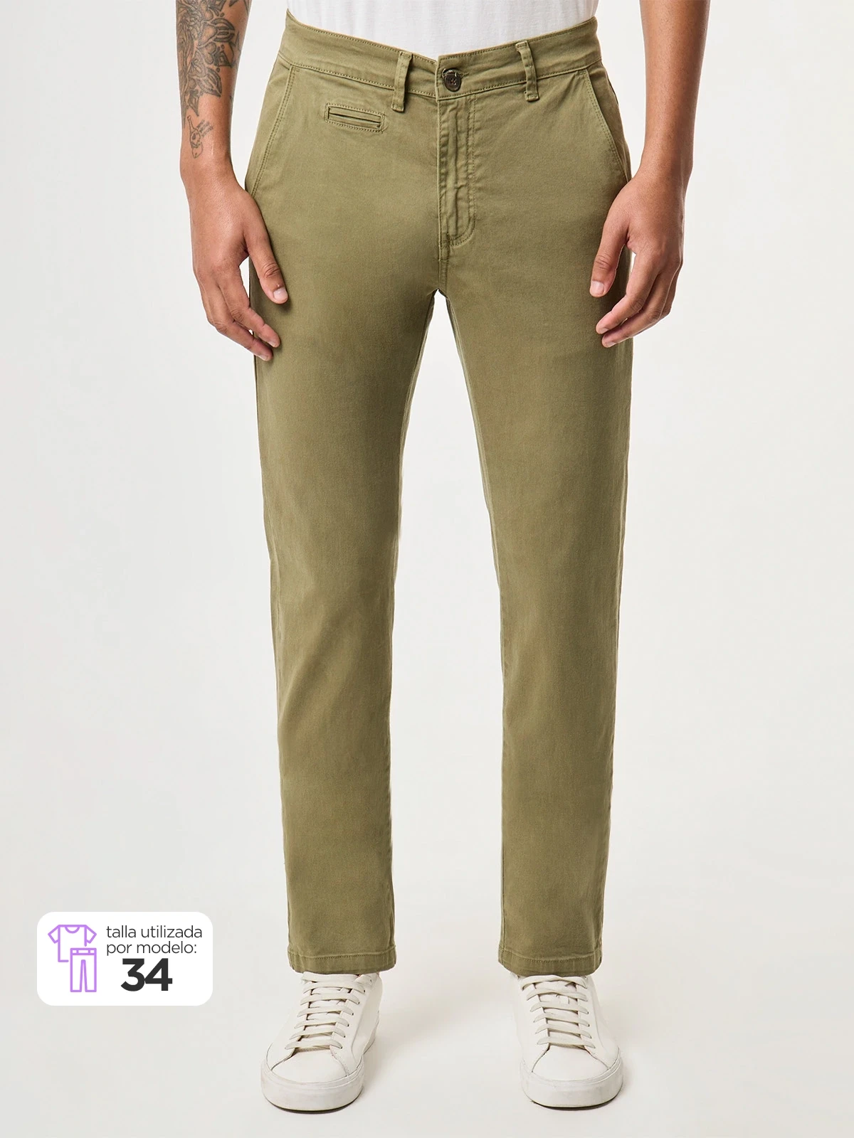 PANTALÓN HOMBRE CACHAREL CHINO - 1