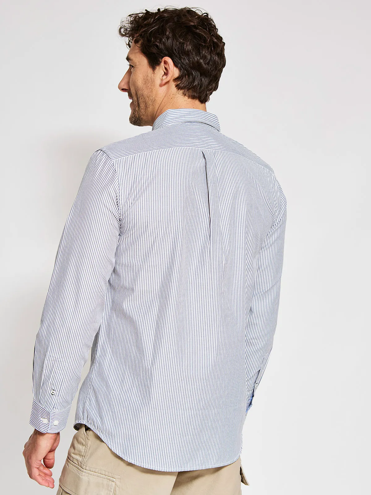 CAMISA MANGA LARGA ALGODÓN HOMBRE KENNETH STEVENS - 2