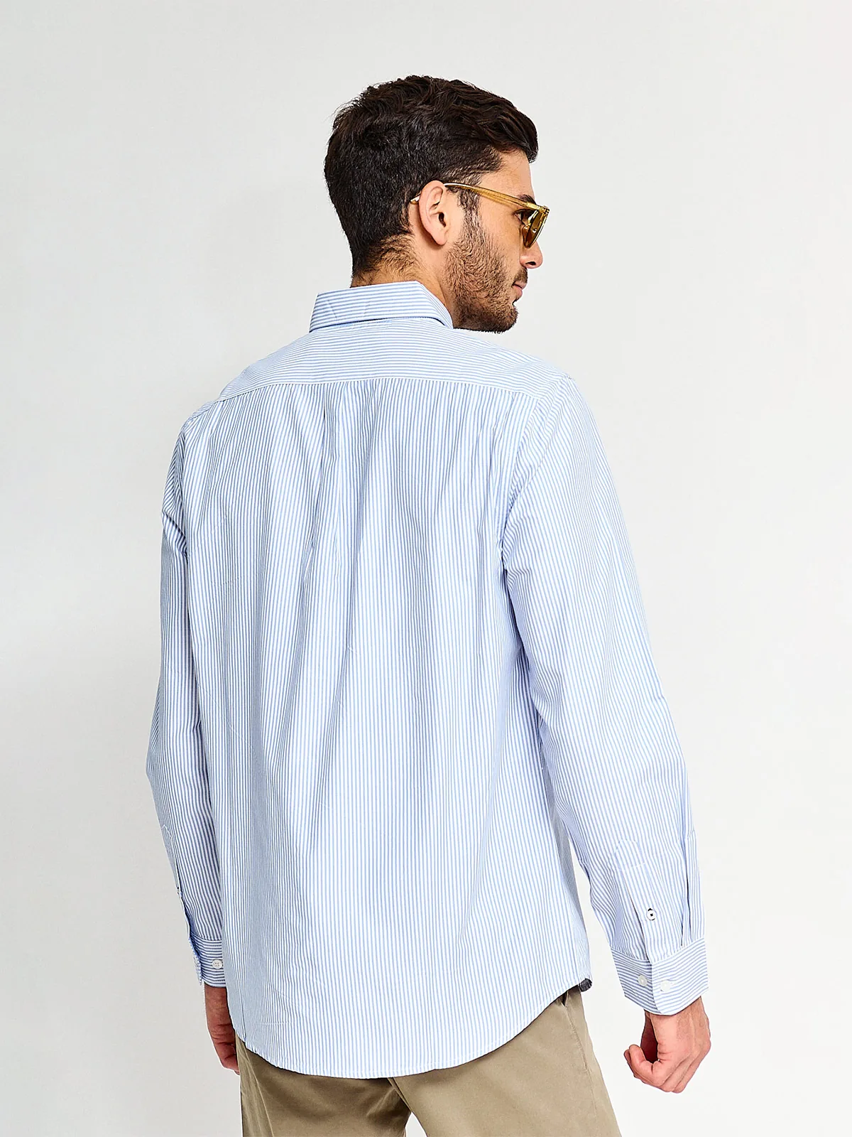 CAMISA MANGA LARGA ALGODÓN HOMBRE KENNETH STEVENS - 2