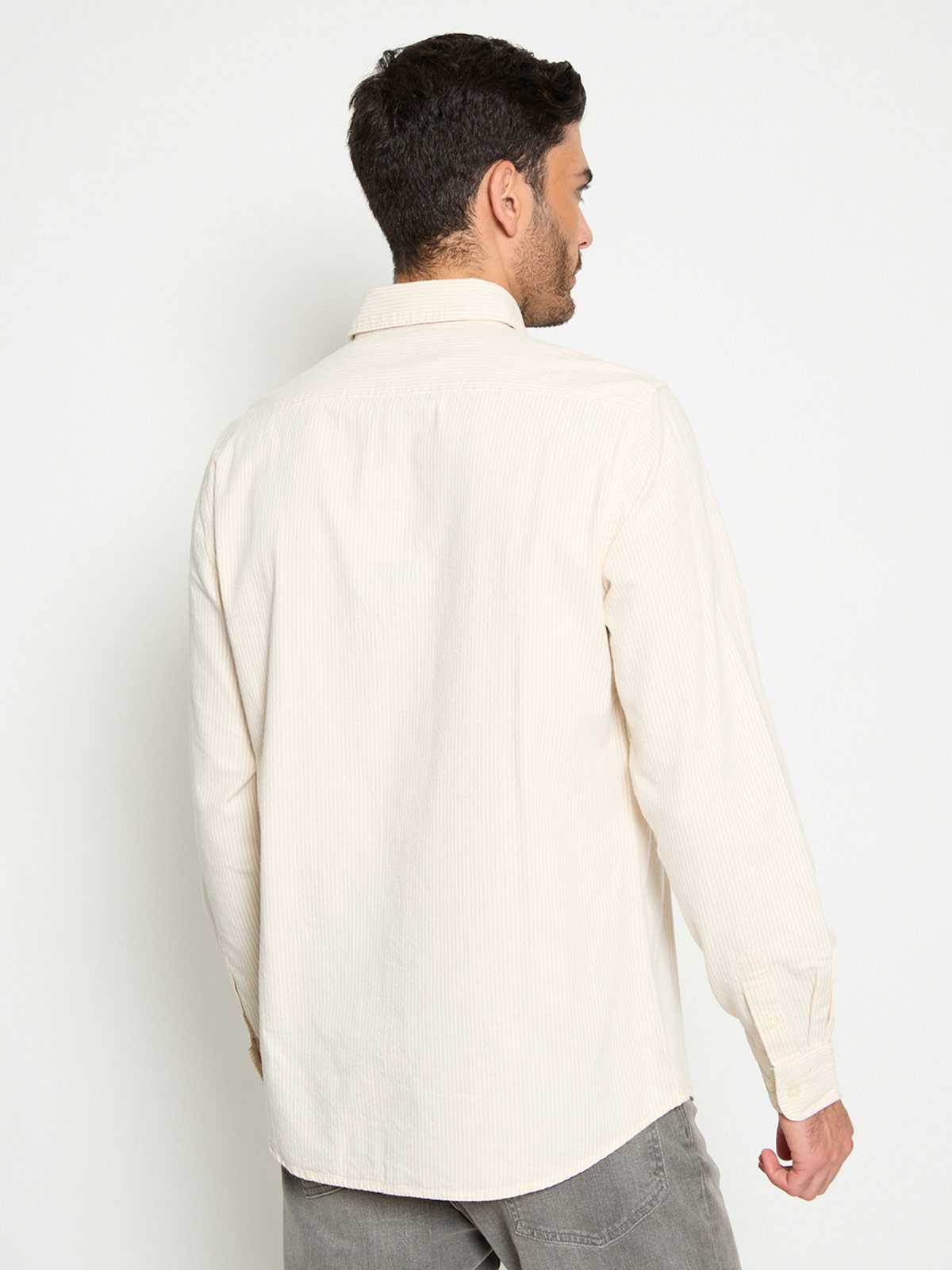 CAMISA MANGA LARGA ALGODÓN HOMBRE CACHAREL - 2