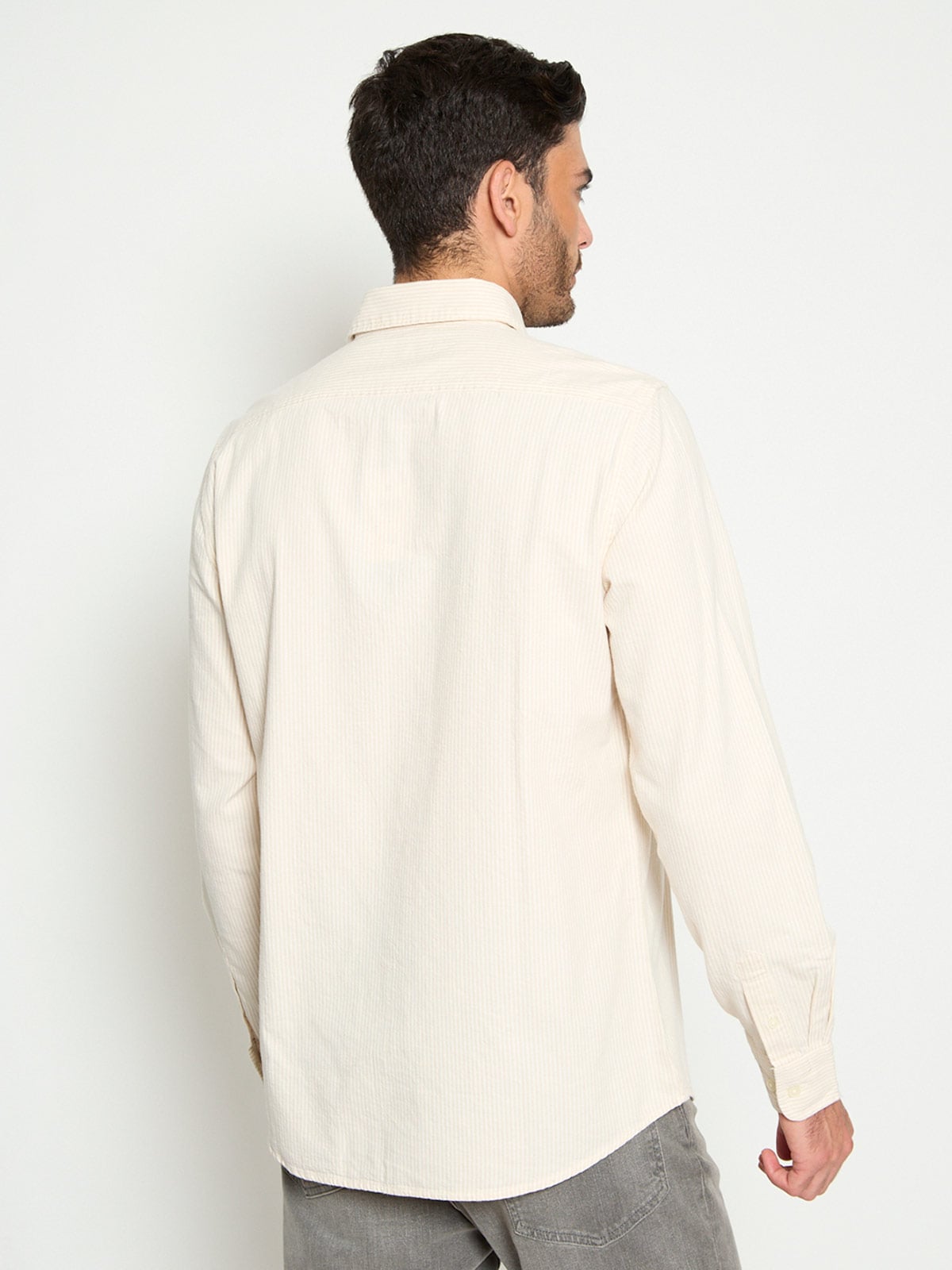 CAMISA MANGA LARGA ALGODÓN HOMBRE CACHAREL - 2