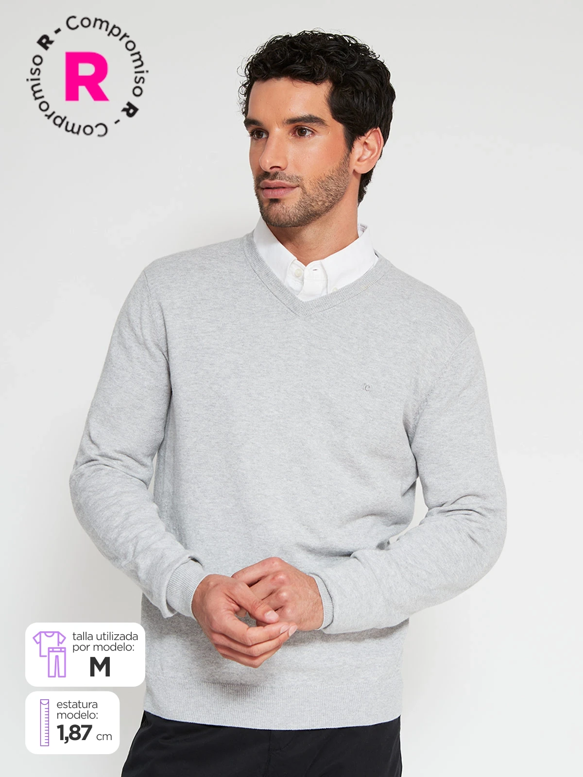 CHOMPA HOMBRE CACHAREL VNECK - 1