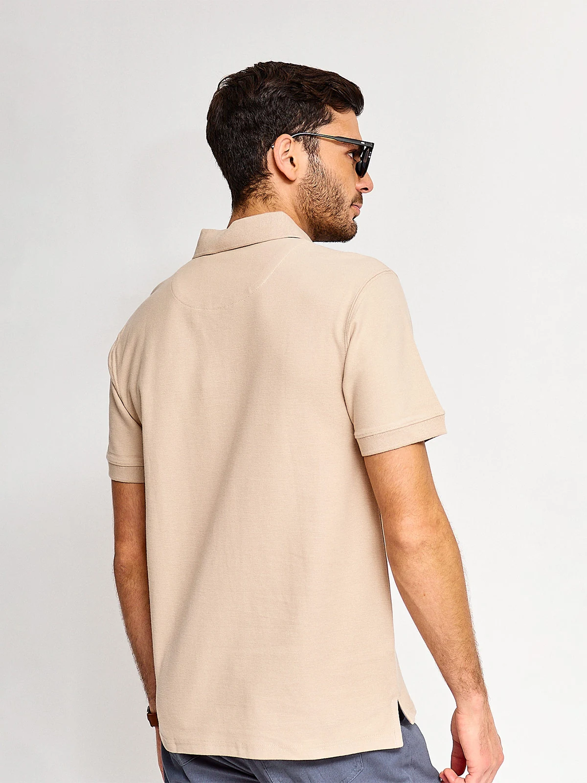 POLO MANGA CORTA ALGODÓN HOMBRE CACHAREL - 2