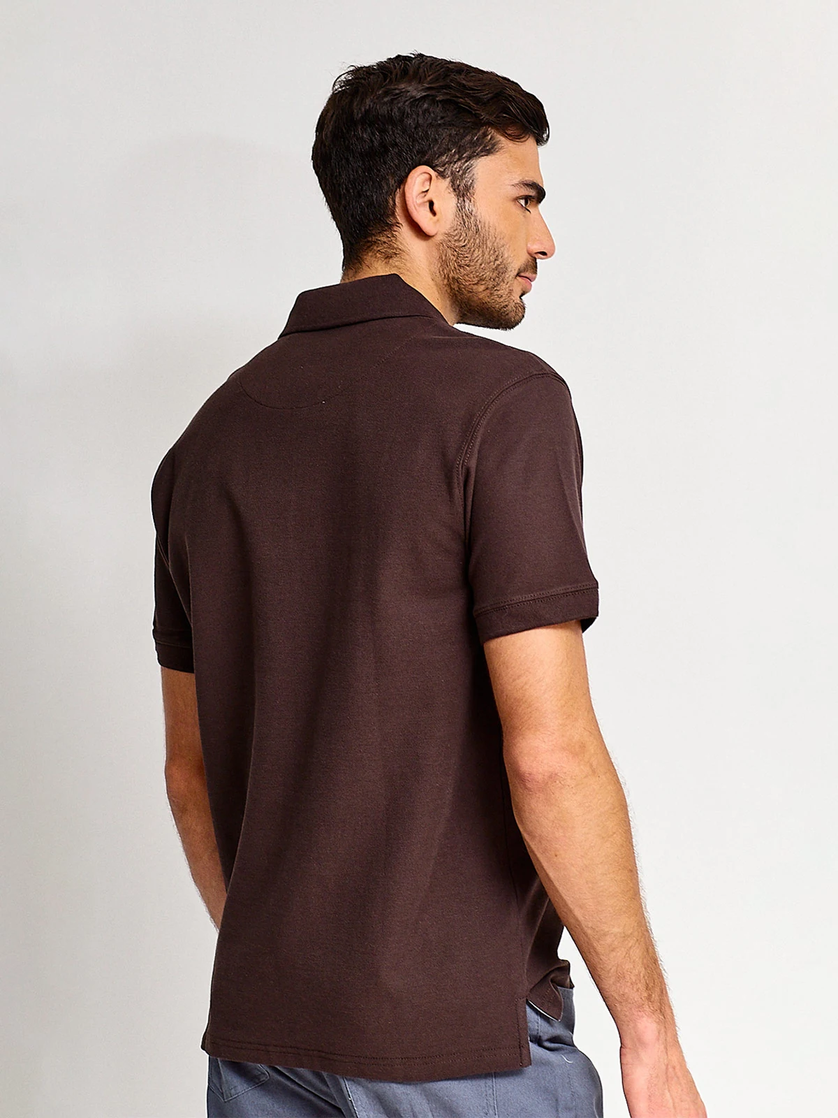 POLO MANGA CORTA ALGODÓN HOMBRE CACHAREL - 2