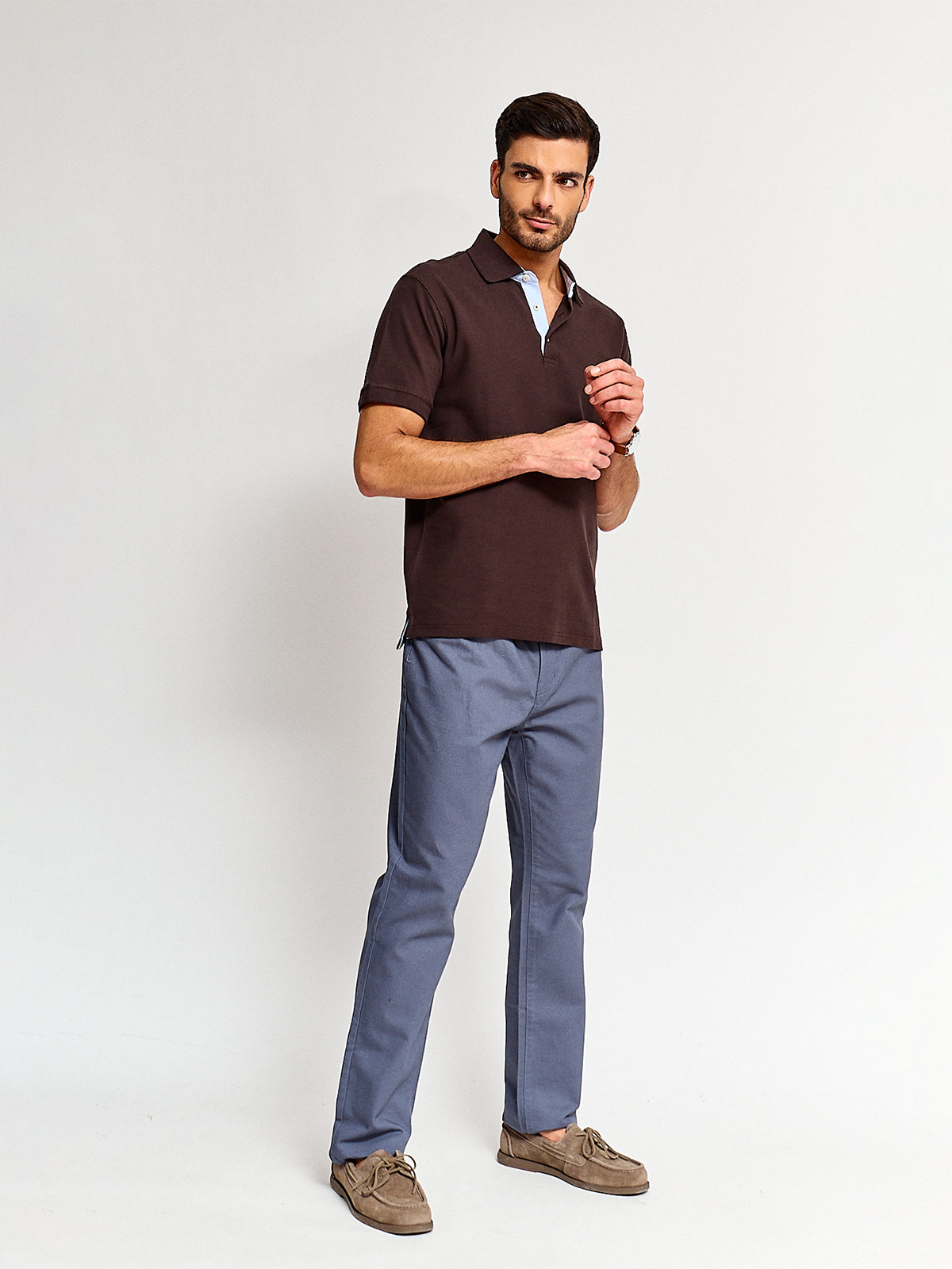 POLO MANGA CORTA ALGODÓN HOMBRE CACHAREL - 4