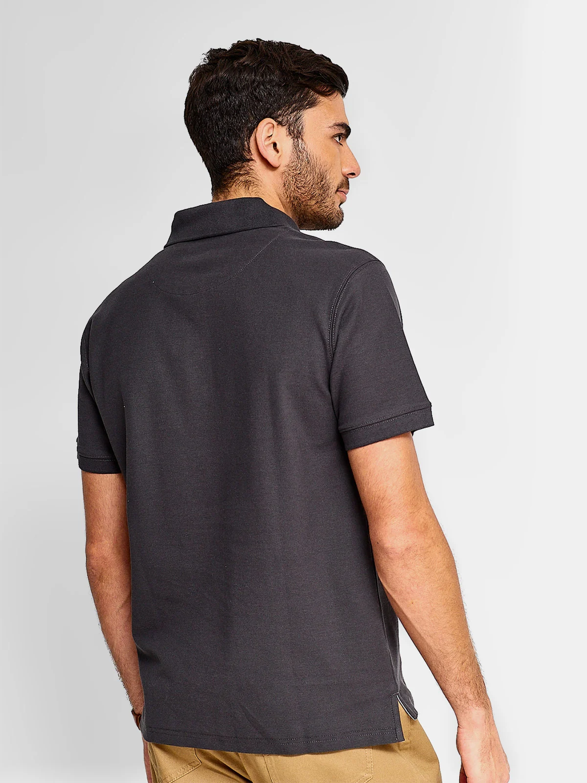 POLO MANGA CORTA ALGODÓN HOMBRE CACHAREL - 2