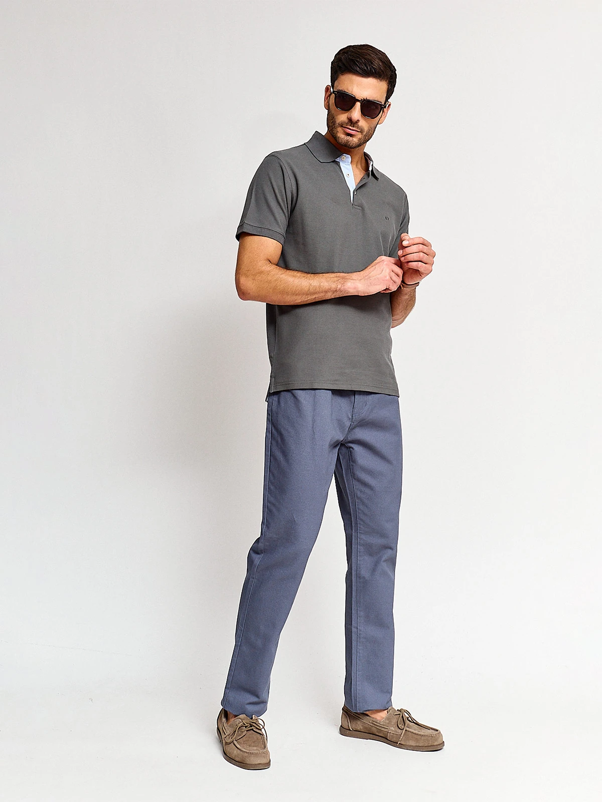 POLO MANGA CORTA ALGODÓN HOMBRE CACHAREL - 4