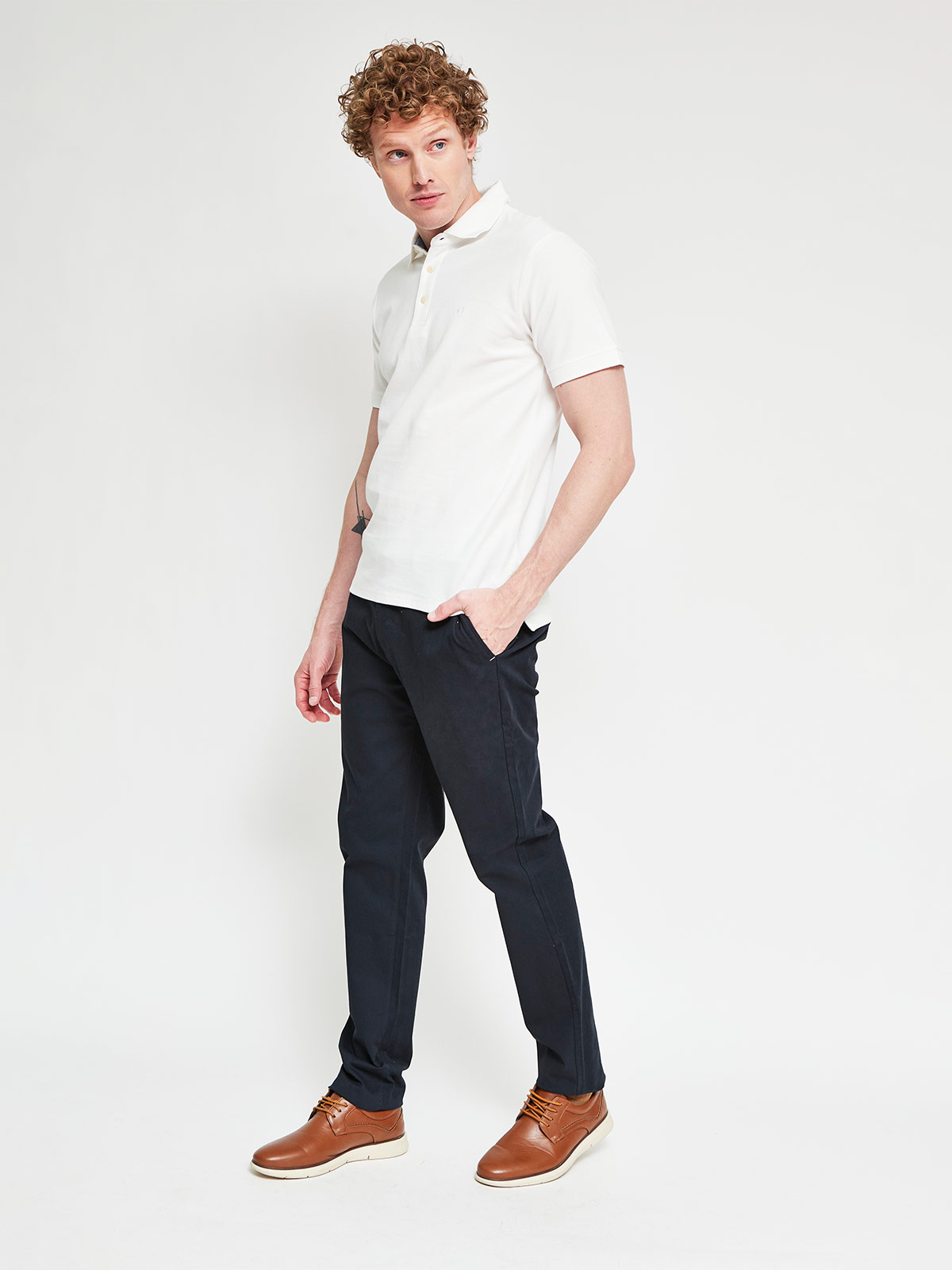 POLO MANGA CORTA ALGODÓN HOMBRE CACHAREL - 4