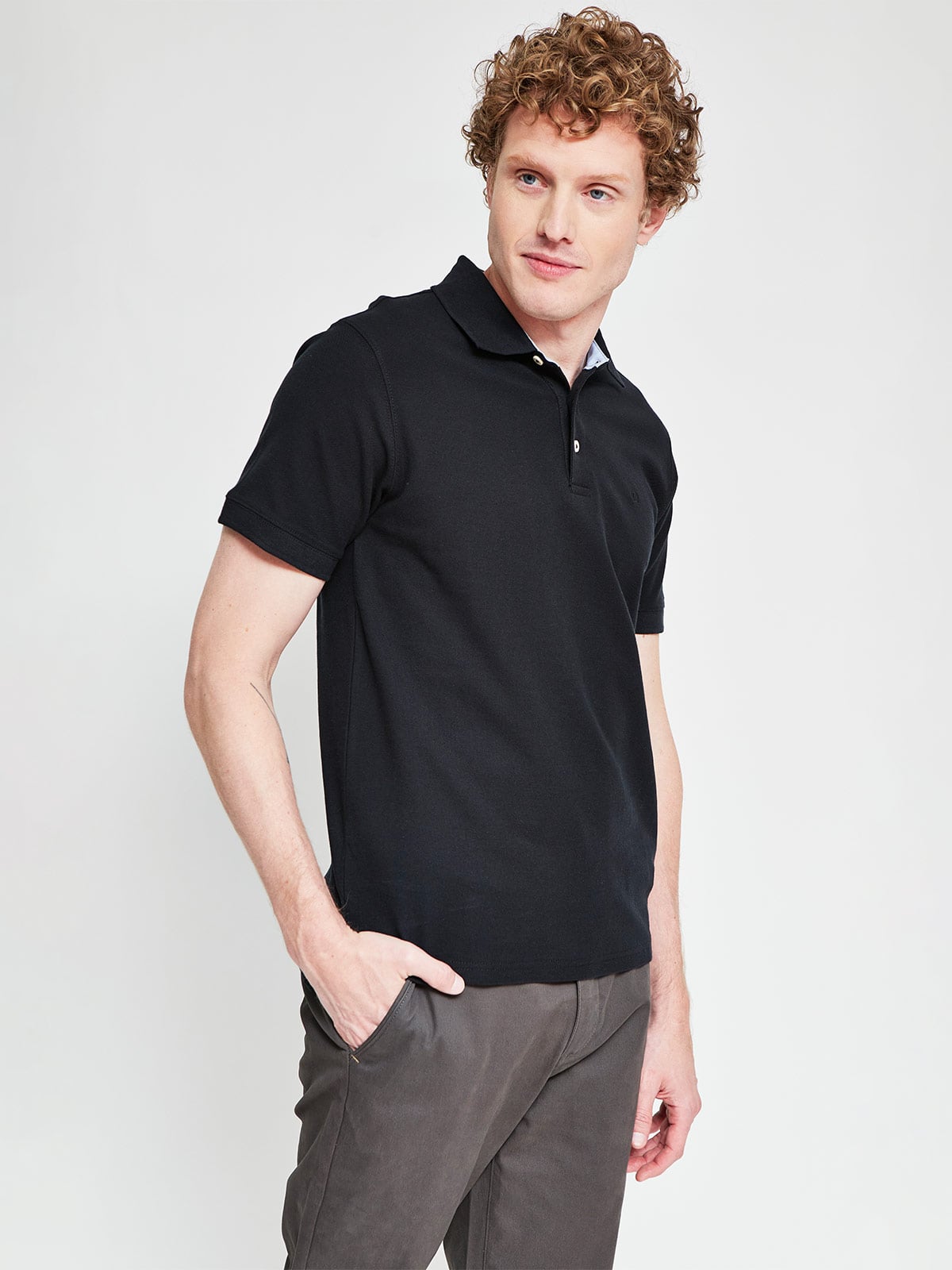 POLO MANGA CORTA ALGODÓN HOMBRE CACHAREL - 1