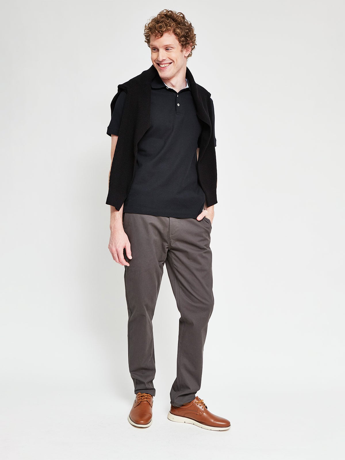 POLO MANGA CORTA ALGODÓN HOMBRE CACHAREL - 4