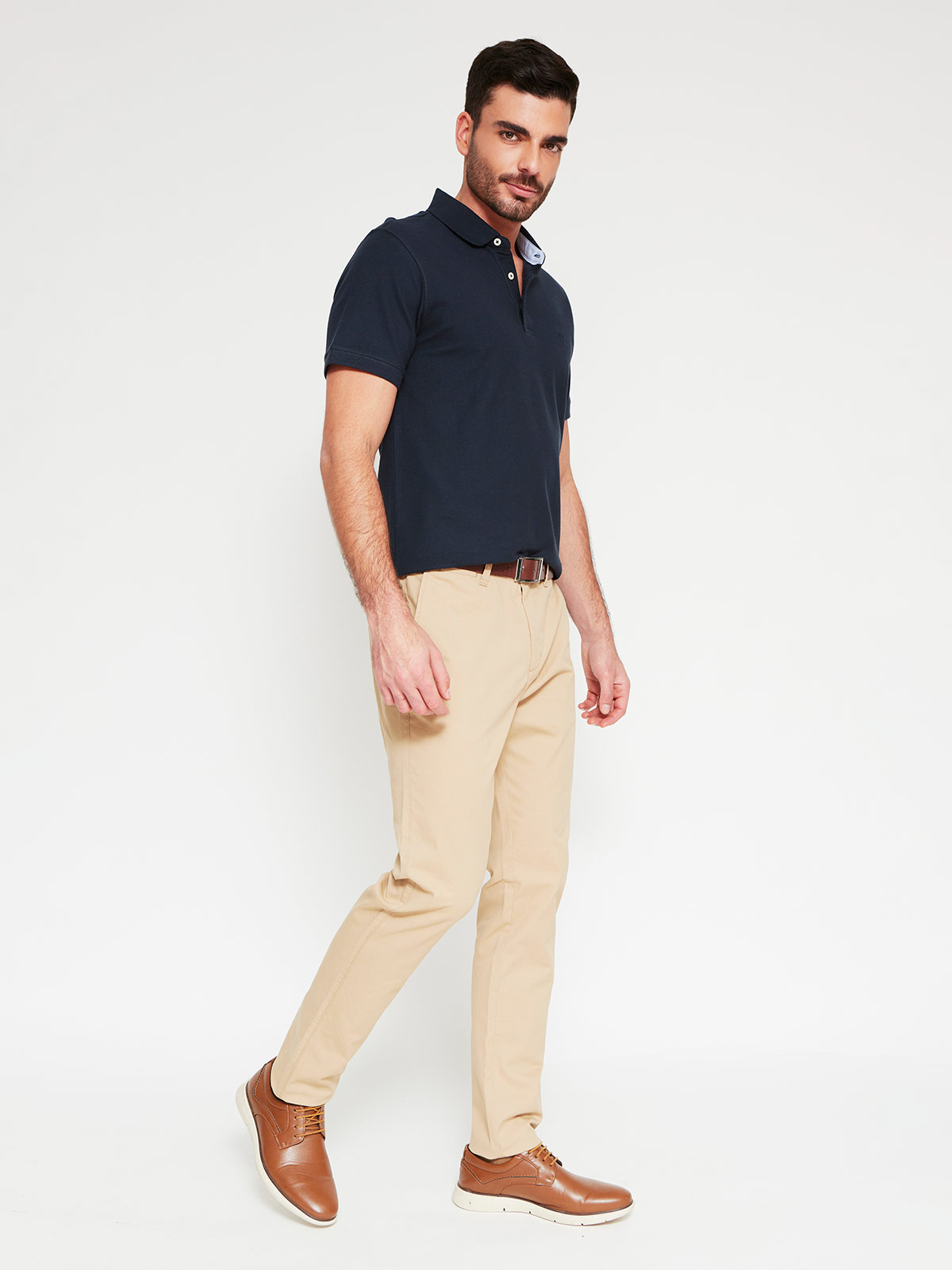 POLO MANGA CORTA ALGODÓN HOMBRE CACHAREL - 4