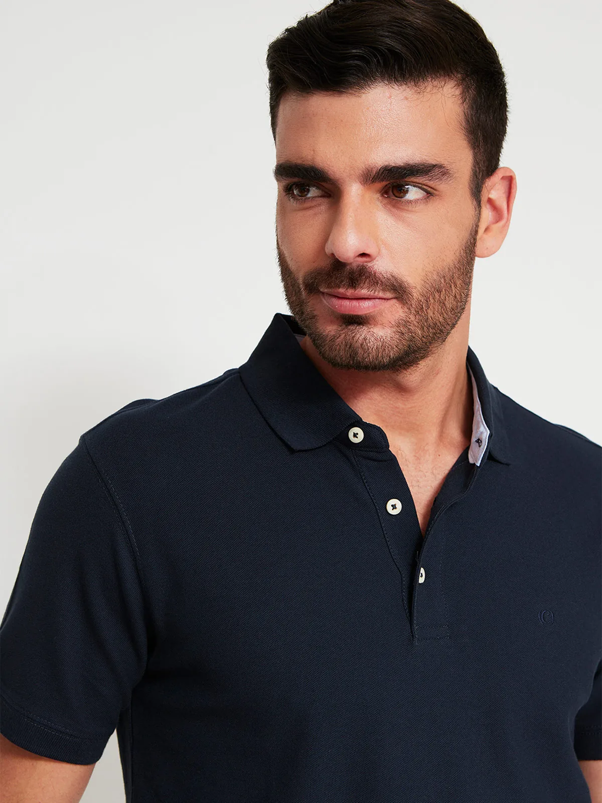 POLO MANGA CORTA ALGODÓN HOMBRE CACHAREL - 3