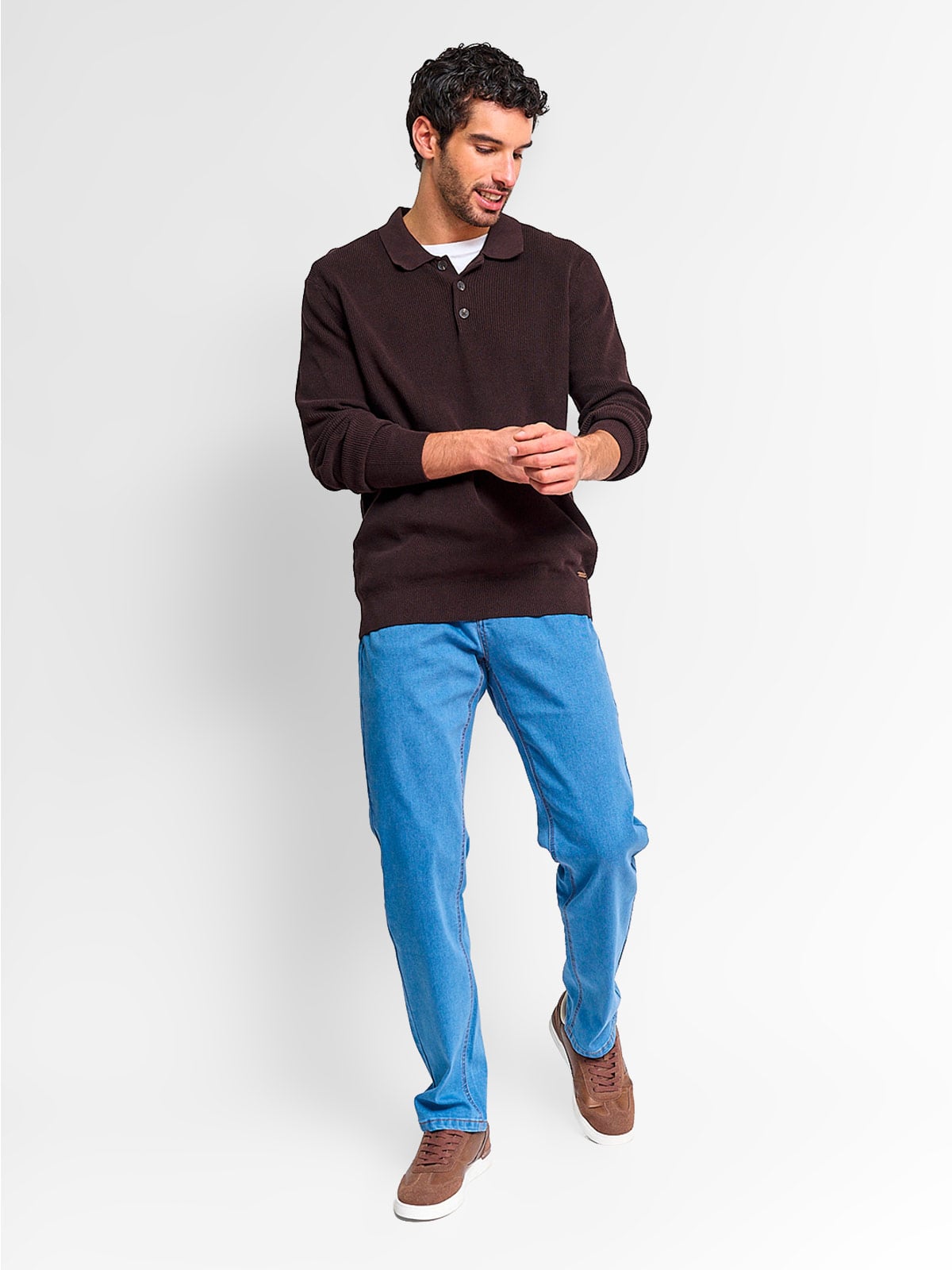 CHOMPA HOMBRE NAVIGATA HALF ZIPPER ANGELA - 4