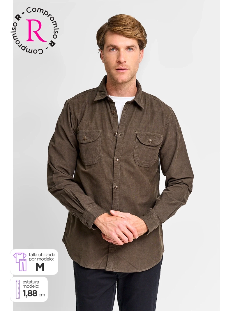 CAMISA MANGA LARGA HOMBRE NAVIGATA AMBER - 1