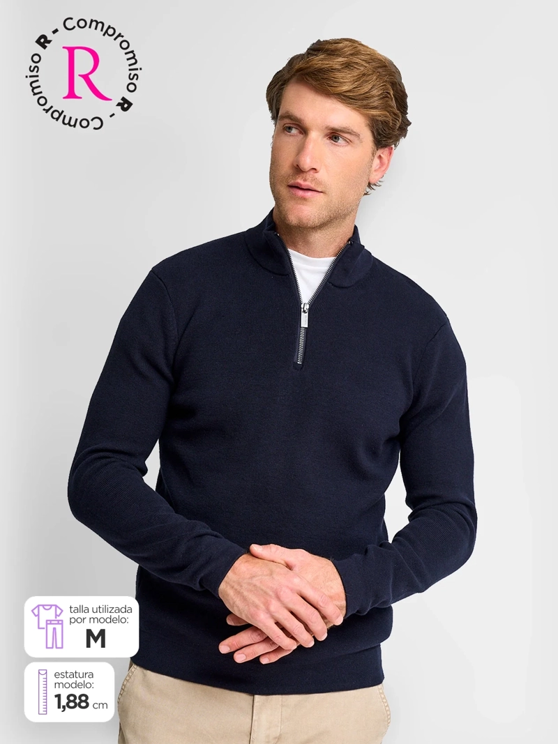 SWEATER ALGODÓN HOMBRE CACHAREL ADONIS - 1