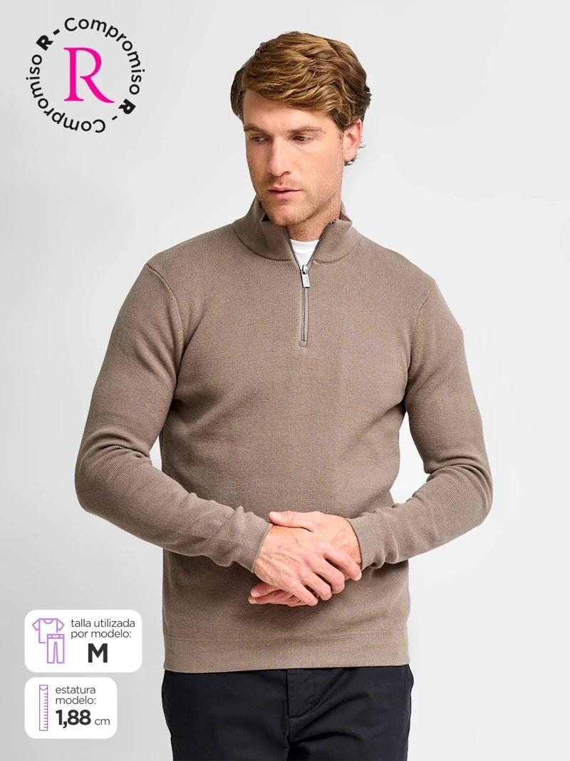 SWEATER ALGODÓN HOMBRE CACHAREL ADONIS - 1