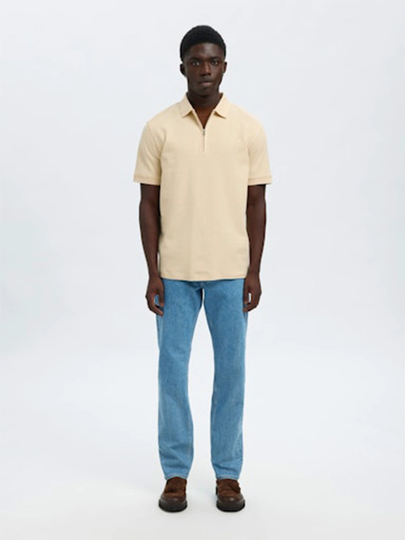 POLO MANGA CORTA HOMBRE SELECTED SLHISAAC - 4