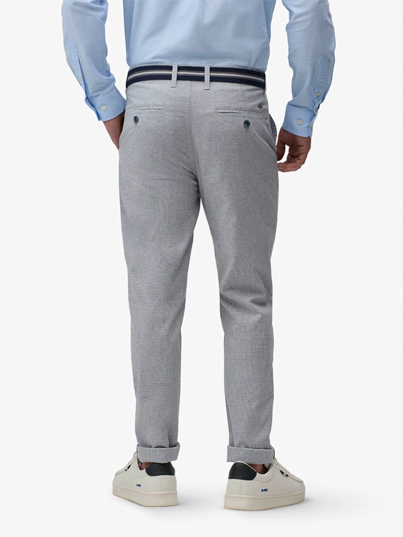 PANTALÓN HOMBRE JOHN HOLDEN LOOK LINO PCA0027 AZUL - 2