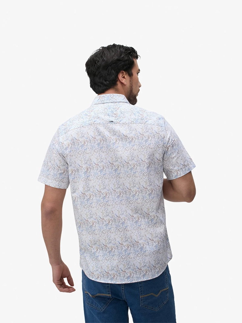 CAMISA MANGA CORTA HOMBRE JOHN HOLDEN DAGO 9CY658 - 2
