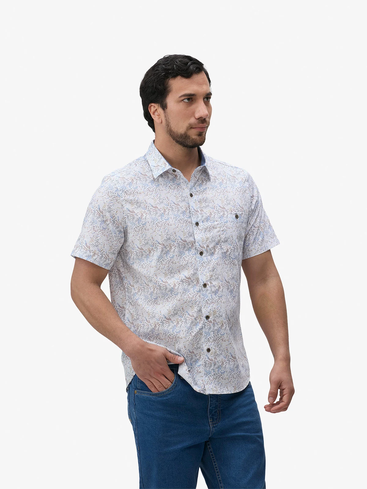 CAMISA MANGA CORTA HOMBRE JOHN HOLDEN DAGO 9CY658 - 3
