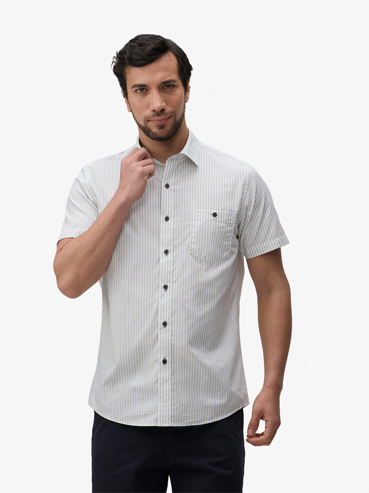 CAMISA MANGA CORTA HOMBRE JOHN HOLDEN ASHER 9CY657 - 1