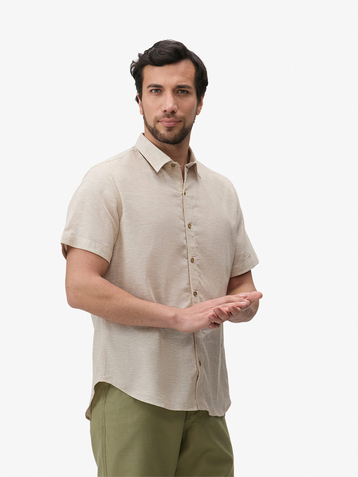 CAMISA MANGA CORTA HOMBRE JOHN HOLDEN 9CY668 - 3