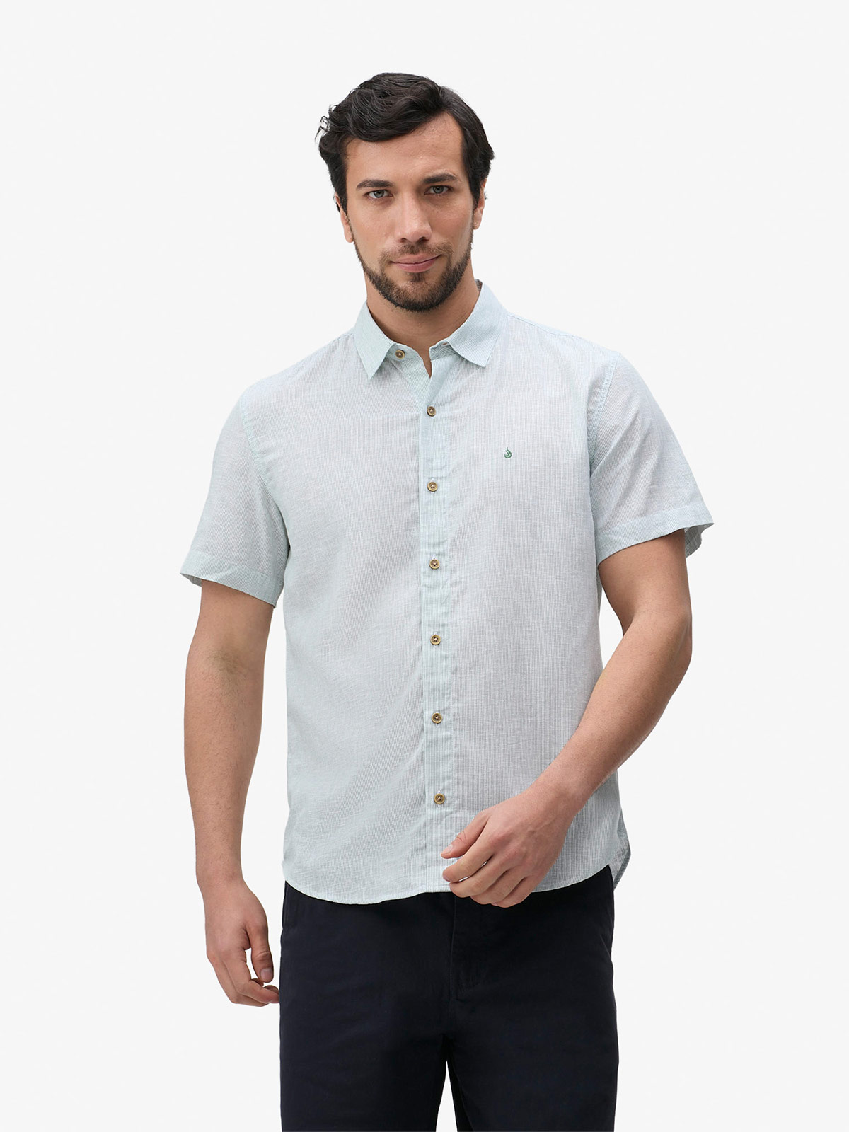 CAMISA MANGA CORTA HOMBRE JOHN HOLDEN 9CY681 - 1