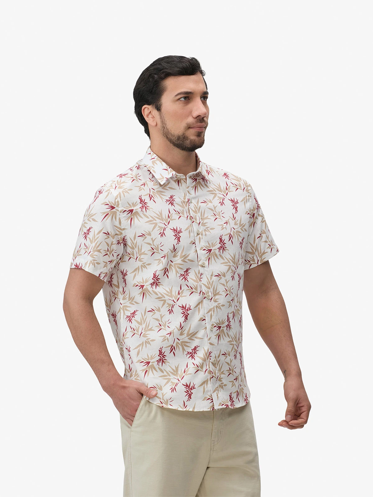 CAMISA MANGA CORTA HOMBRE JOHN HOLDEN 9CY662 - 1