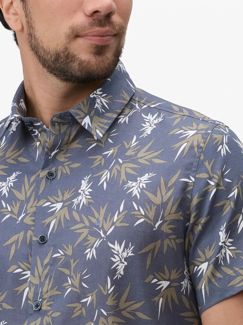 CAMISA MANGA CORTA HOMBRE JOHN HOLDEN 9CY663 - 4