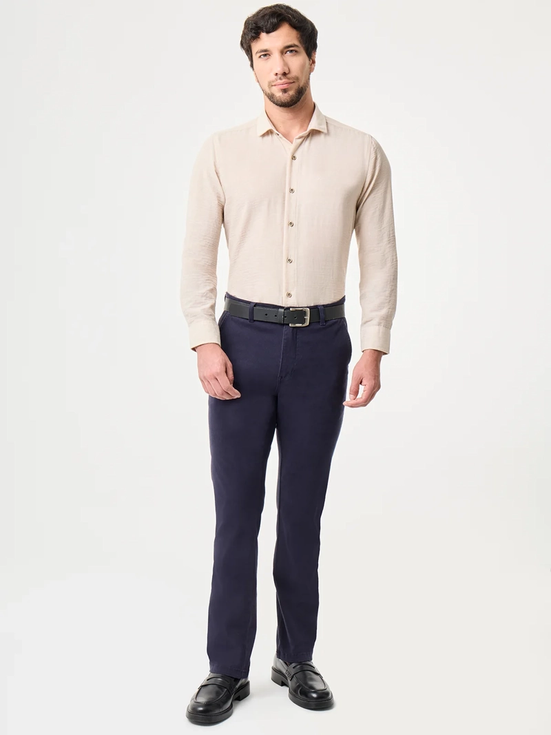 CAMISA MANGA LARGA LINO HOMBRE JOHN HOLDEN GAEL 9CY641 - 5