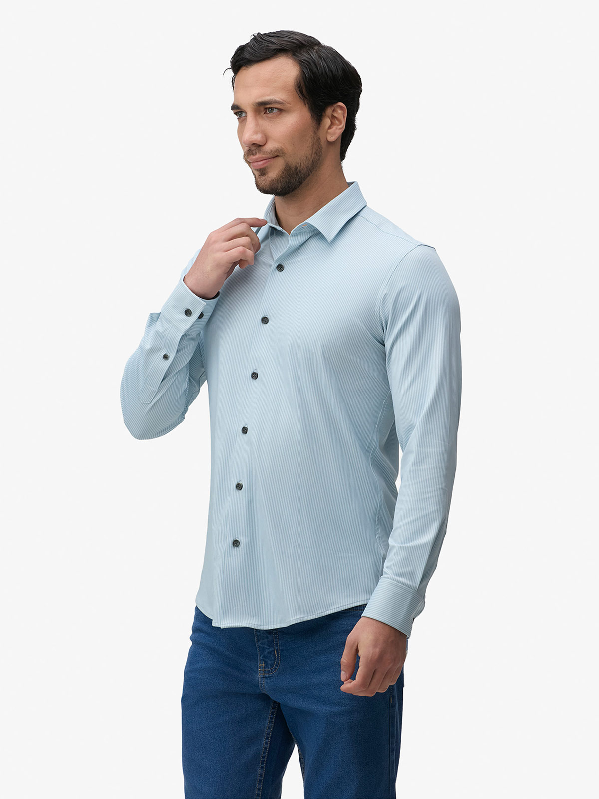 CAMISA MANGA LARGA HOMBRE JOHN HOLDEN ROMAN 9CY651 - 1