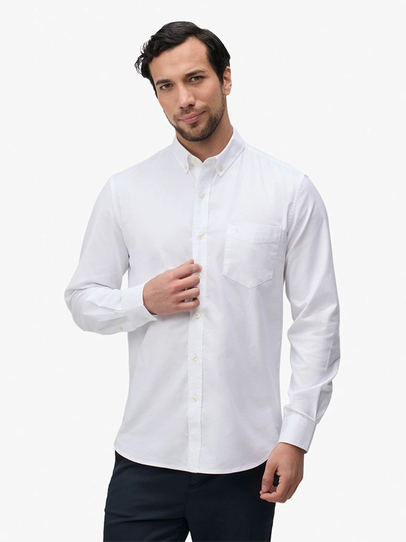 CAMISA MANGA LARGA HOMBRE JOHN HOLDEN OXF LETMAN 9CY684 - 3