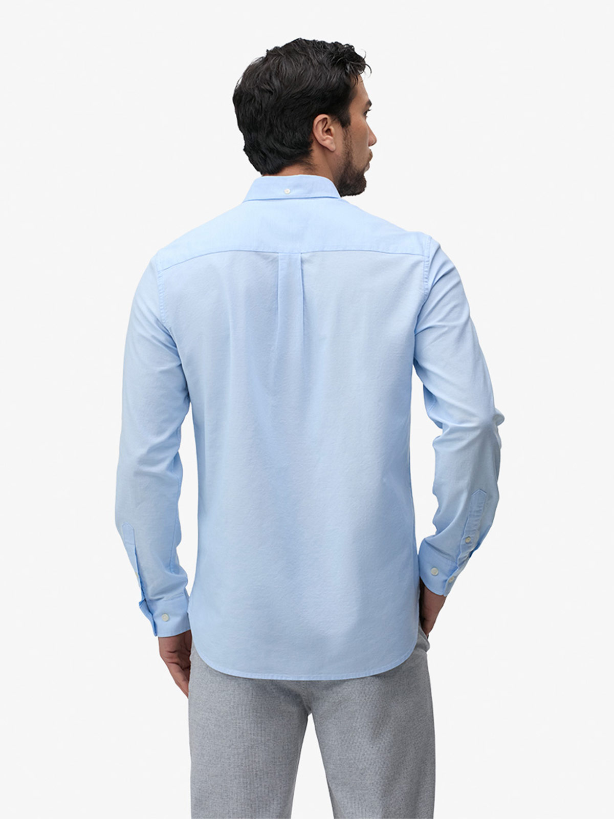 CAMISA MANGA LARGA HOMBRE JOHN HOLDEN OXF LETMAN 9CY684 - 2