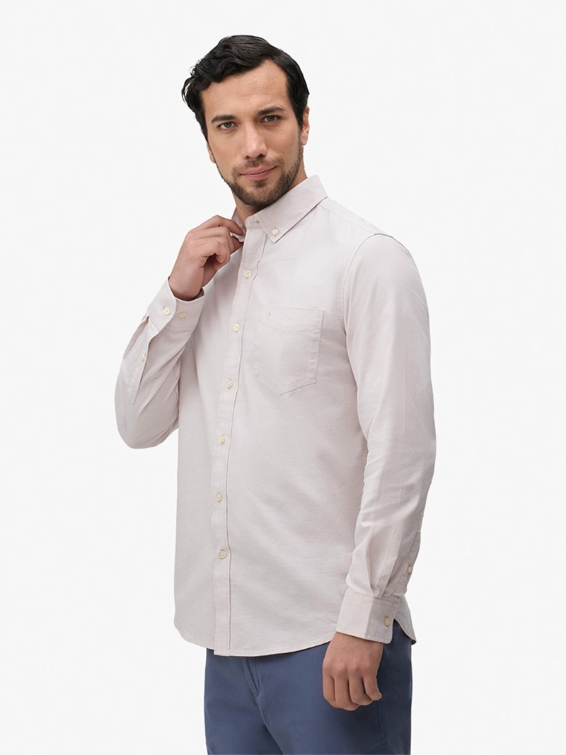 CAMISA MANGA LARGA HOMBRE JOHN HOLDEN OXF LETMAN 9CY684 - 3