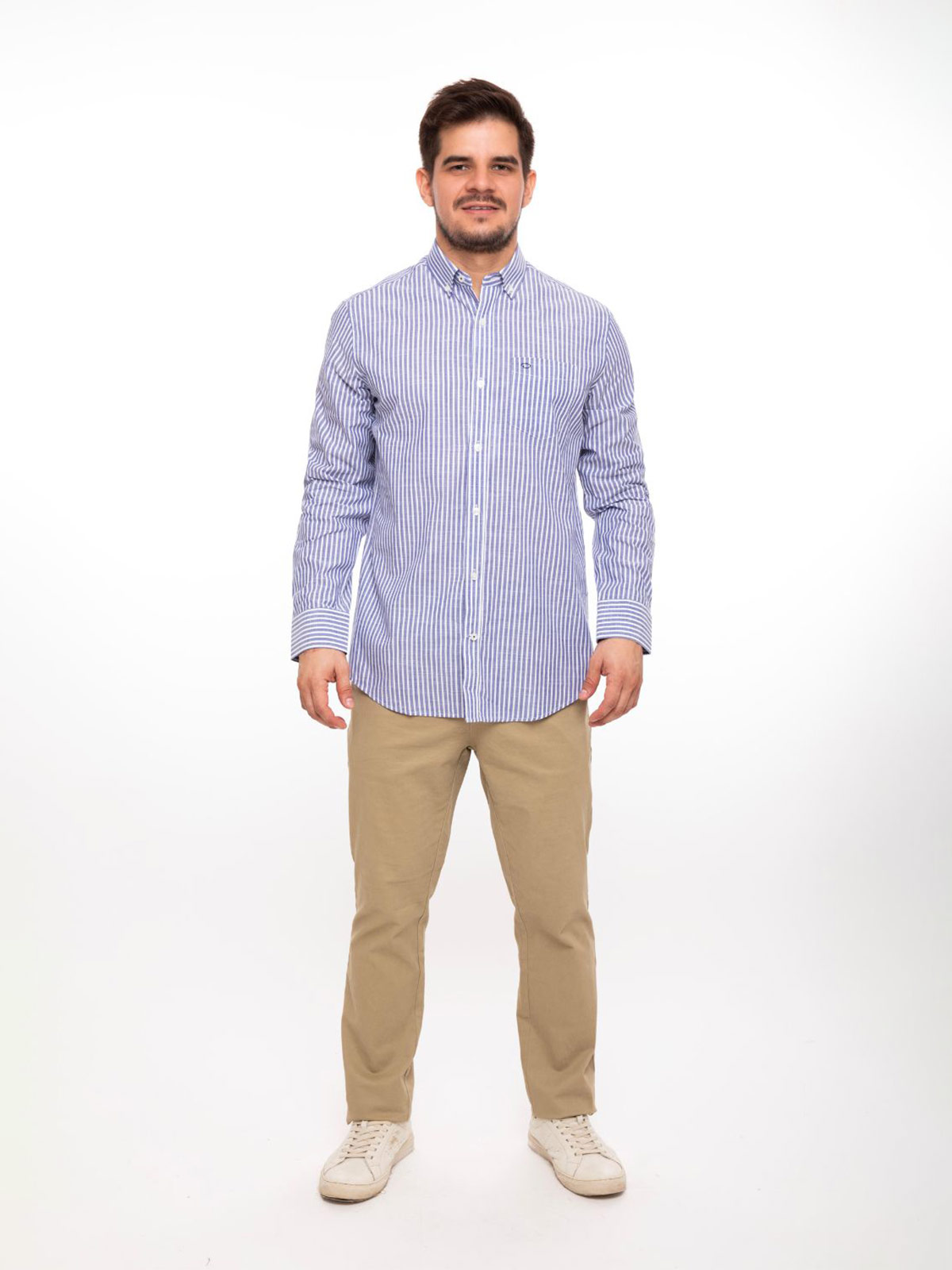 CAMISA MANGA CORTA ALGODÓN HOMBRE OSCAR DE LA RENTA - 3