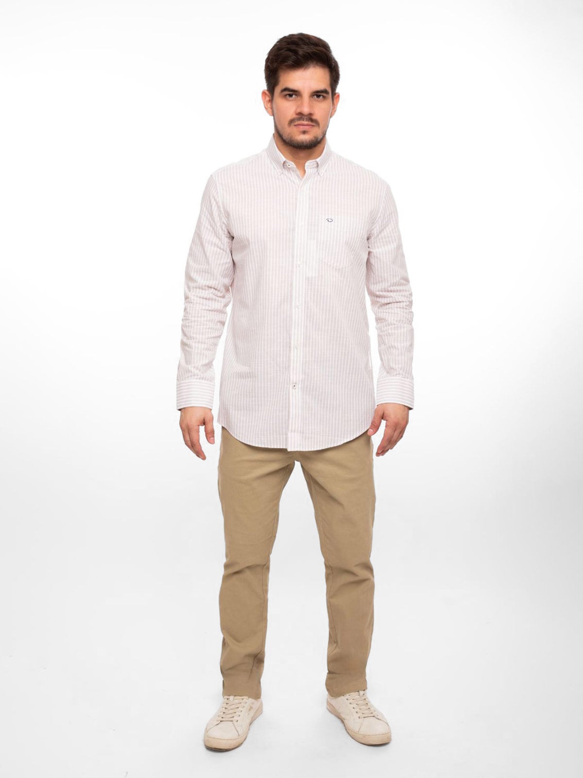 CAMISA MANGA CORTA ALGODÓN HOMBRE OSCAR DE LA RENTA - 3