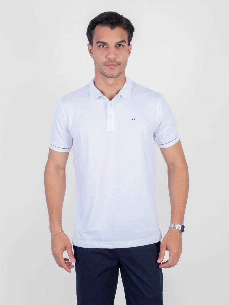 POLO MANGA CORTA ALGODÓN HOMBRE PIERRE CARDIN PIQUE - 1