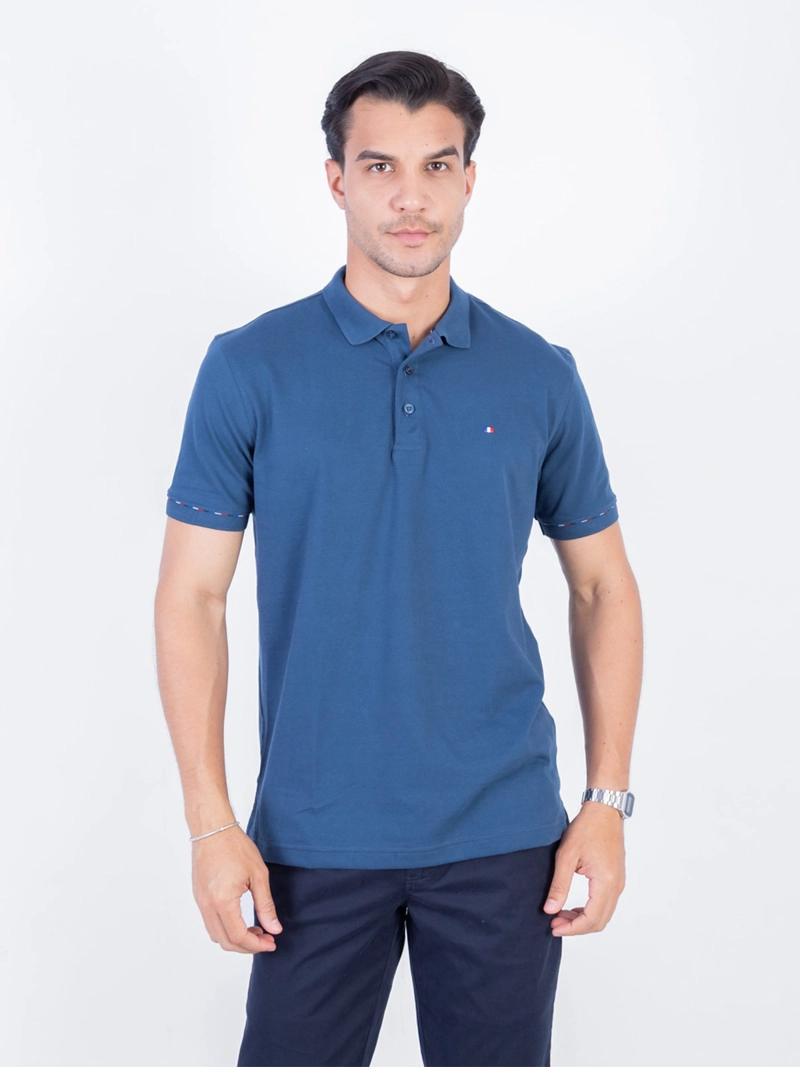 POLO MANGA CORTA ALGODÓN HOMBRE PIERRE CARDIN PIQUE - 1